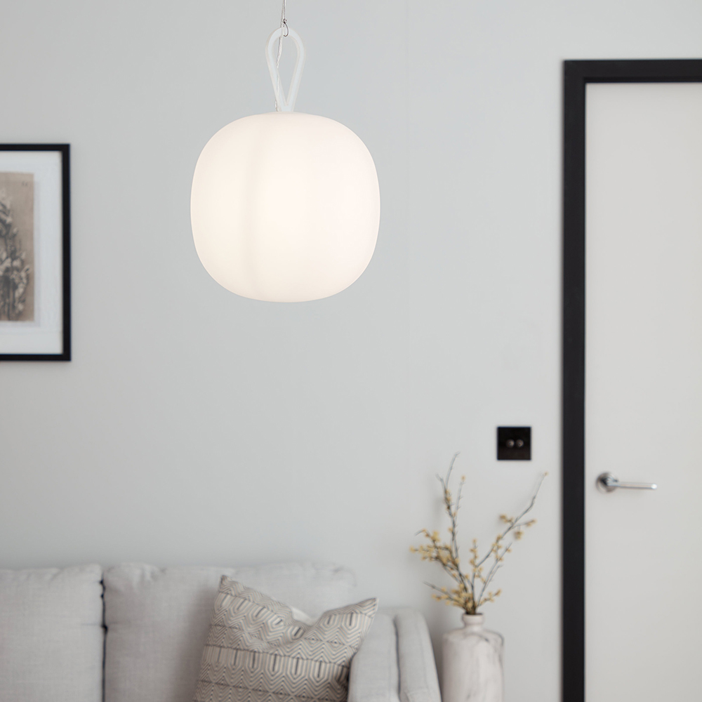 Pendul GOODHOME Armanty, E27, 10W, alb