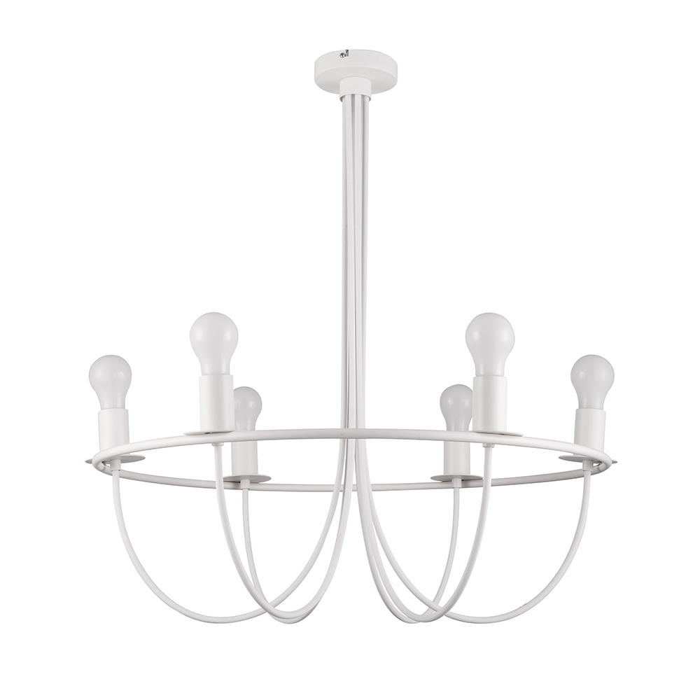 Pendul GOODHOME Biham, E27, 42W, alb