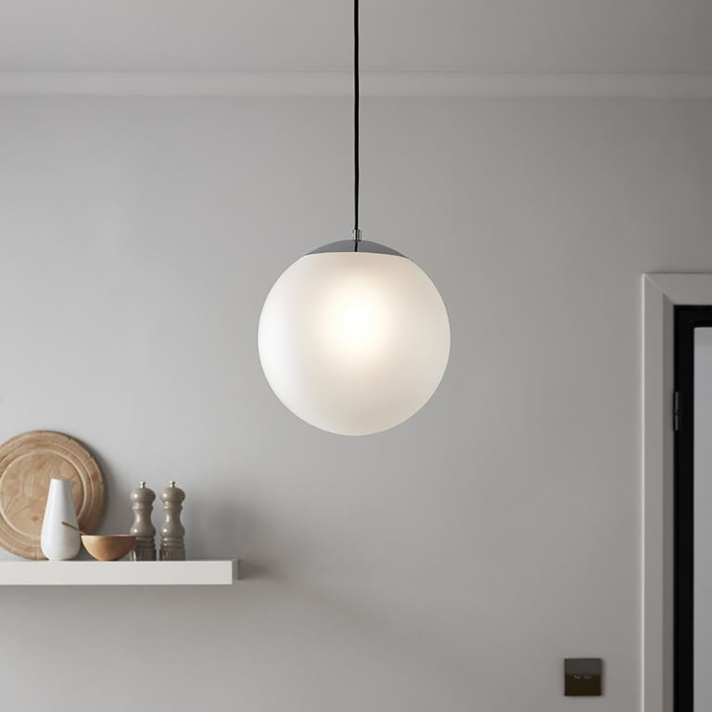 Pendul GOODHOME Dacite, E27, 28W, alb