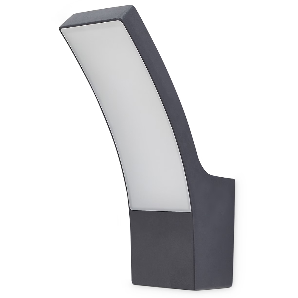 Aplica exterior LED BLOOMA Gambell G09362, 12.5W, 800lm, IP44, antracit