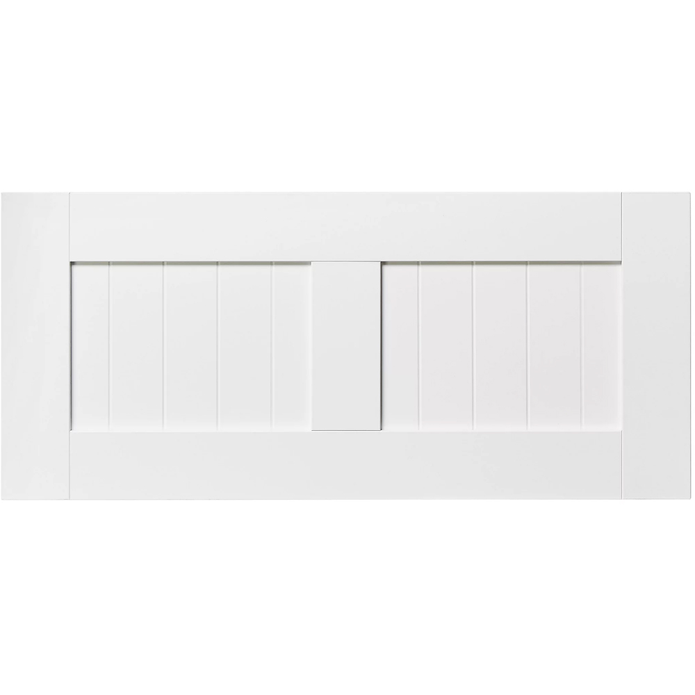 Front usa GOODHOME Alpinia, MDF, 79.7 x 35.6 x 1.8 cm, Alb