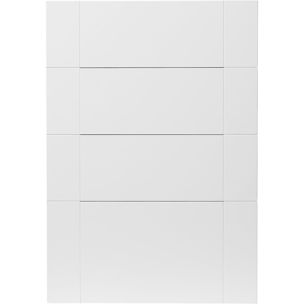 Front usa GOODHOME Alpinia, MDF&PAL, 49.7 x 71.5 x 1.8 cm, alb