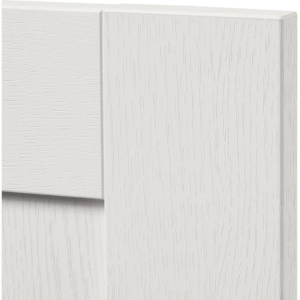 Front usa GOODHOME Alpinia, MDF, 59.7 x 100.1 x 1.8 cm, alb