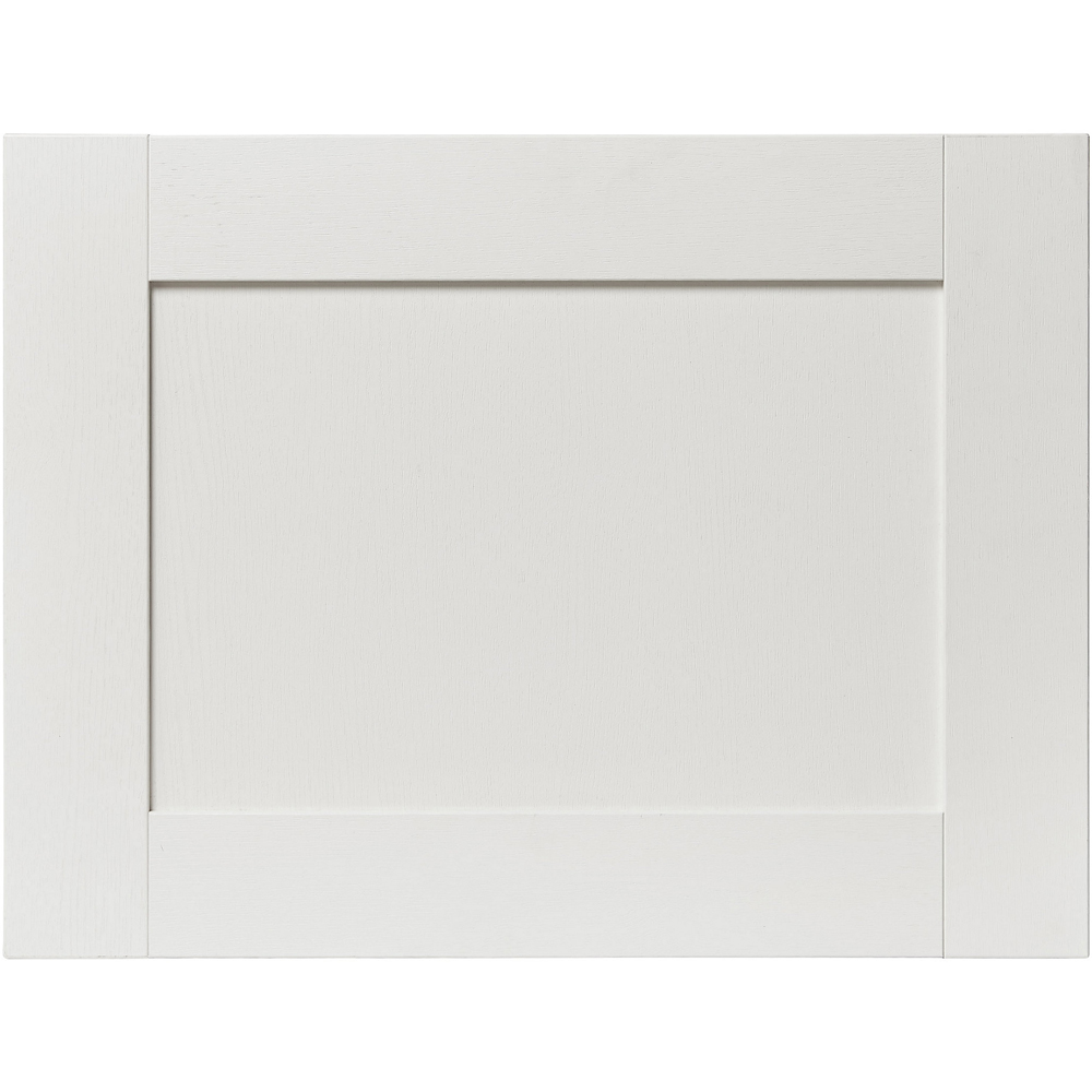 Front usa GOODHOME Alpinia, MDF, 59.7 x 45.3 x 1.8 cm, Alb