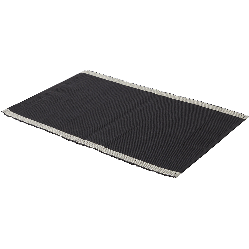 Suport farfurie BLOOMA, 30 x 50 cm, 2 bucati, negru-alb