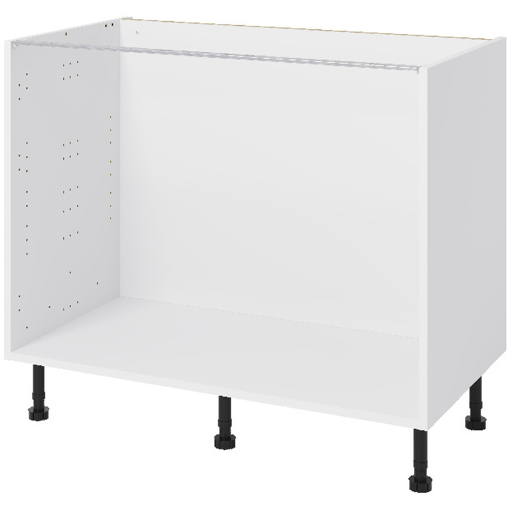 Corp inferior bucatarie GOODHOME Caraway, HDPE, 100 x 57 x 87 cm, alb