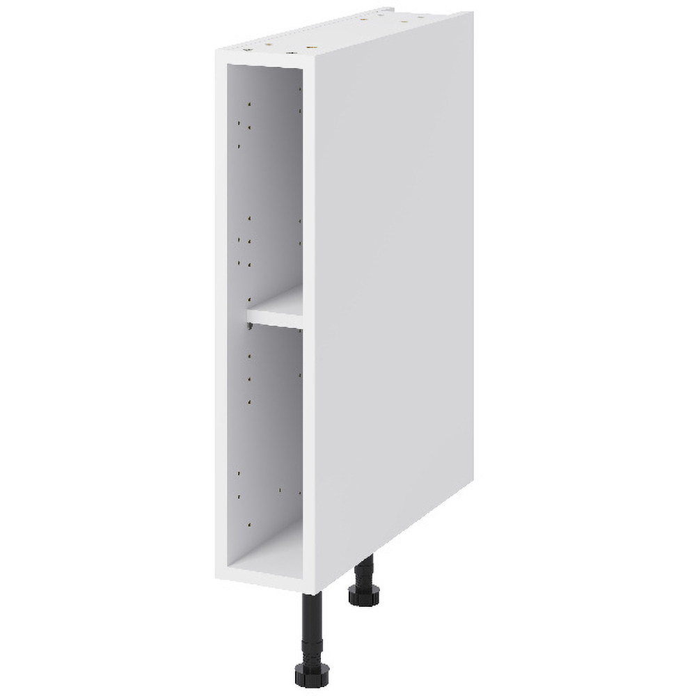 Corp inferior bucatarie GOODHOME Caraway, HDPE, 15 x 57 x 87 cm, alb