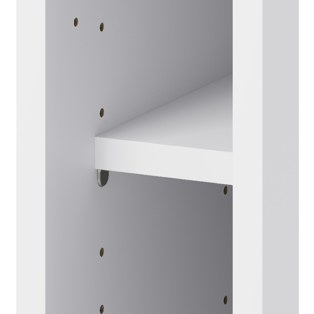 Corp inferior bucatarie GOODHOME Caraway, HDPE, 15 x 57 x 87 cm, alb