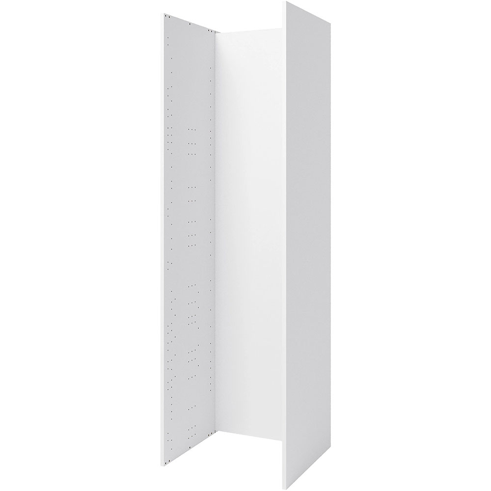 Panouri laterale dulap inalt GoodHome Caraway, 57 x 216 x 1.8 cm, PAL, alb