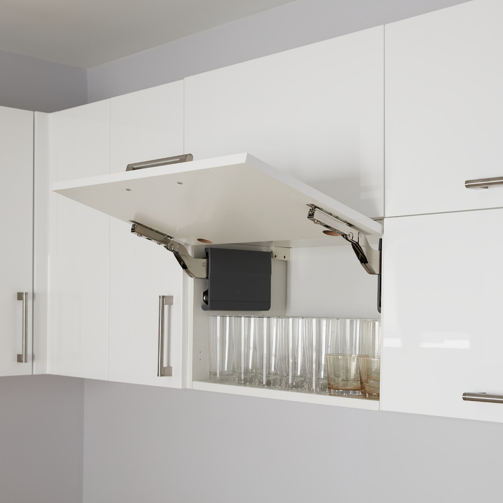 Corp suspendat bucatarie GOODHOME Caraway, HDF, 60 x 32 x 36 cm, alb
