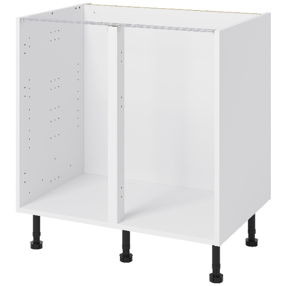 Corp inferior bucatarie GOODHOME Caraway, PAL, 80 x 57 x 72 cm, alb
