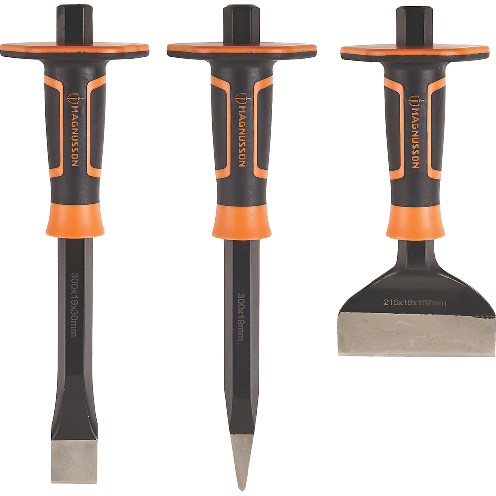 Set 3 dalti MAGNUSSON 100646191, 19-102mm, otel