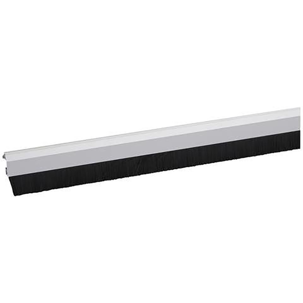 Garnitura cu perie automata DIALL, aluminiu, 100 x 2 cm, alb