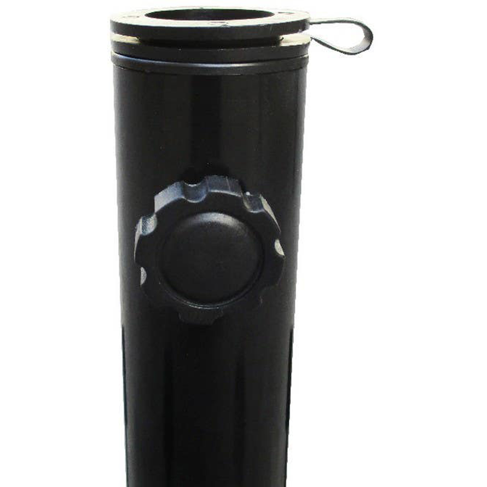 Suport umbrela, metal, 32.5 cm, negru