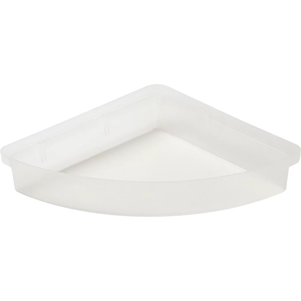 Raft colt Koros GOODHOME, 19.5 x 3.6 x 19.5 cm, polipropilena, alb transparent