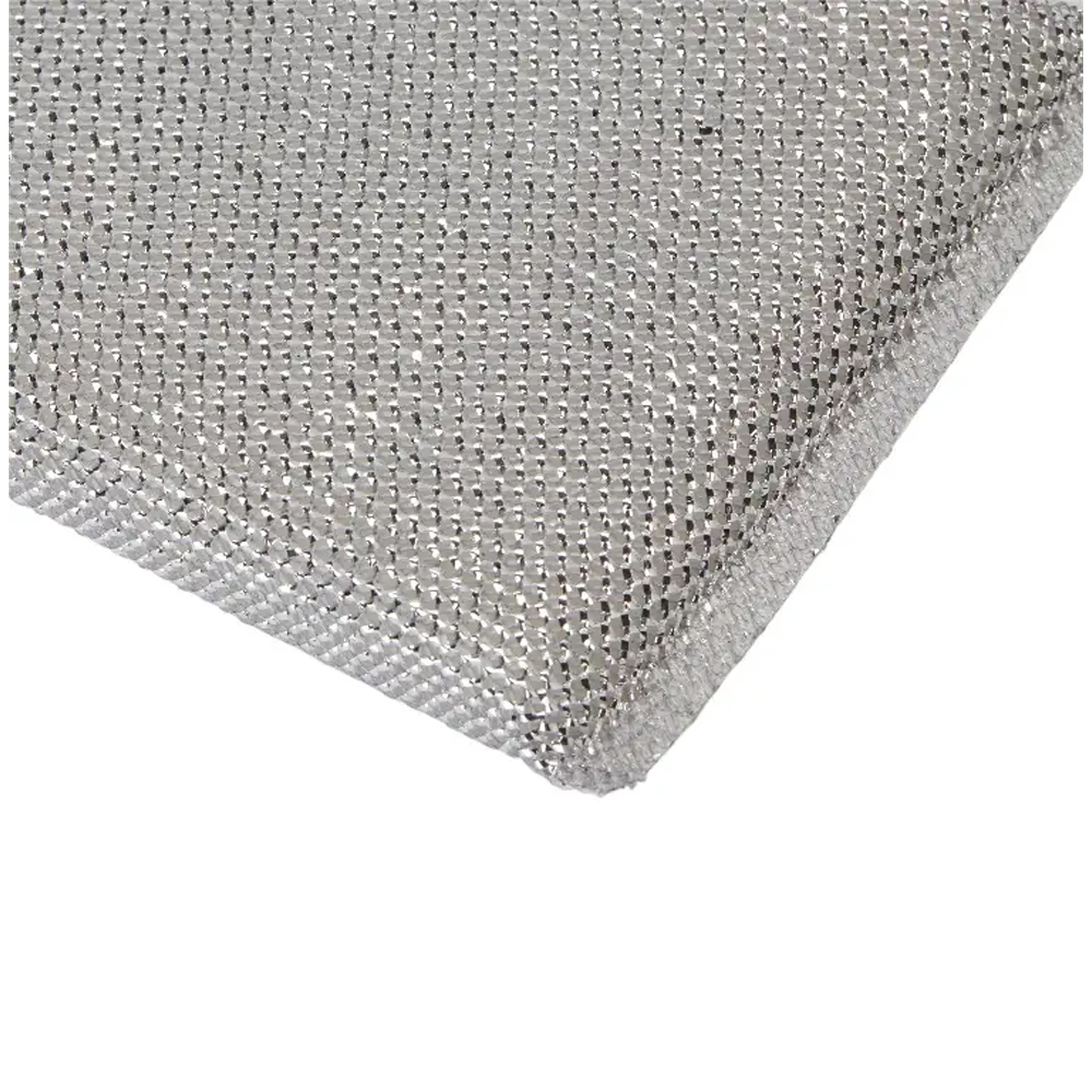 Laveta abraziva, 15 x 9 cm, argintiu, 2 bucati