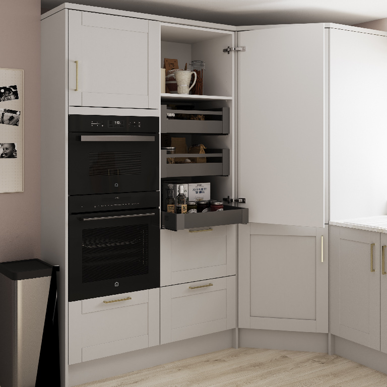 Sertar GOODHOME, 46 x 10.8 cm, gri antracit