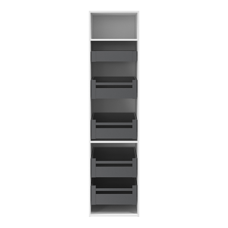 Sertar GOODHOME, 46 x 10.8 cm, gri antracit