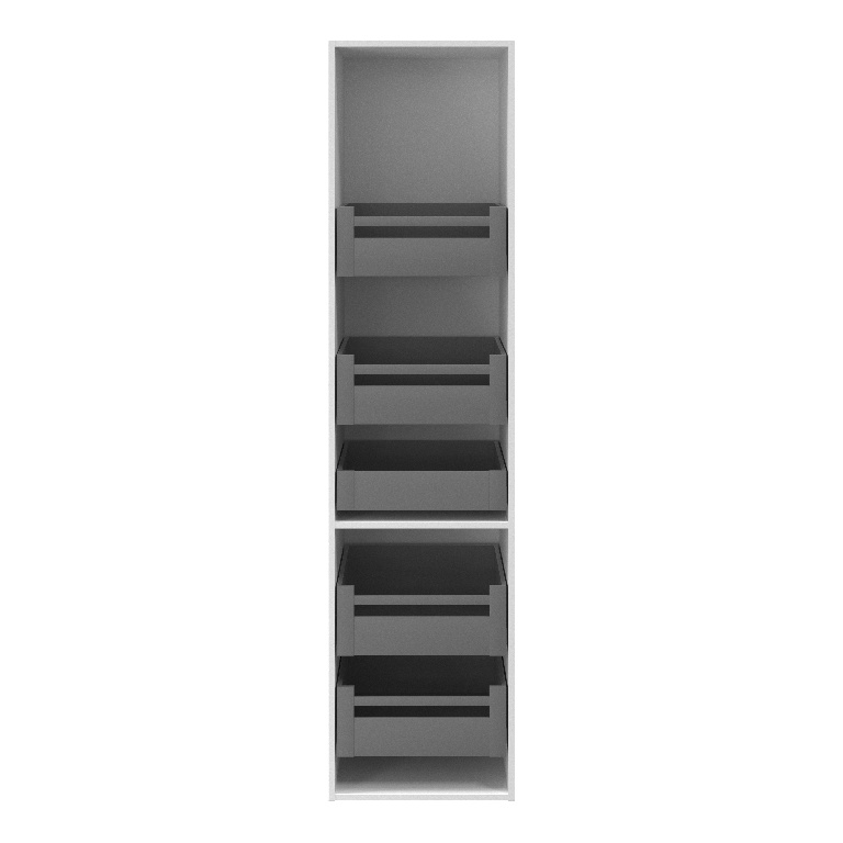 Sertar GOODHOME, 46 x 10.8 cm, gri antracit