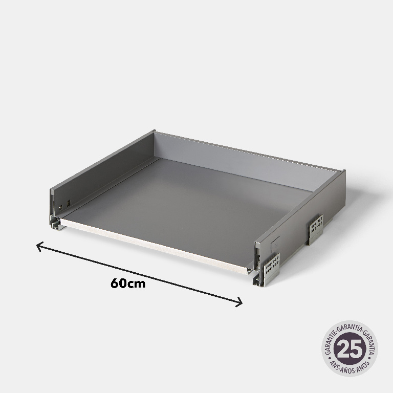 Sertar GoodHome Soto, 60 cm, antracit