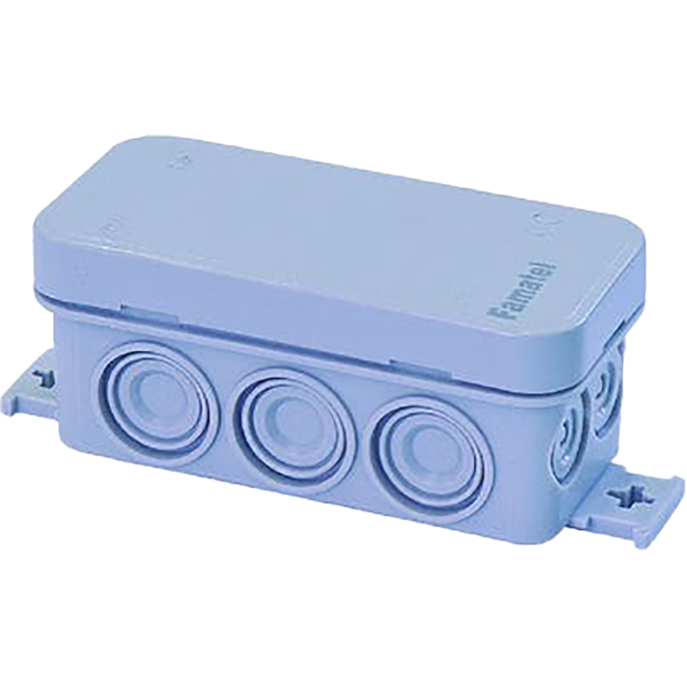 Doza DIALL, 8 x 4 x 4.3 cm, IP55, ABS, albastru 