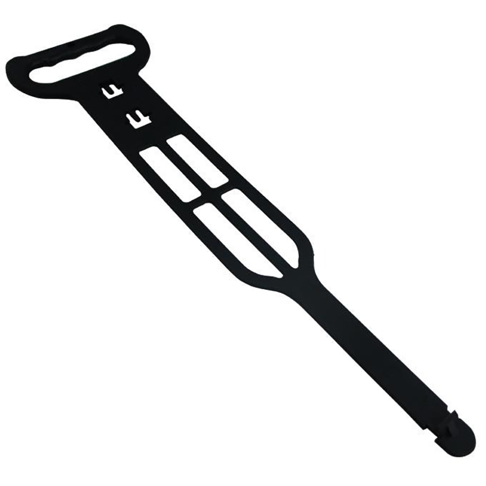 Suport din plastic pentru depozitare cabluri DIALL, plastic, negru
