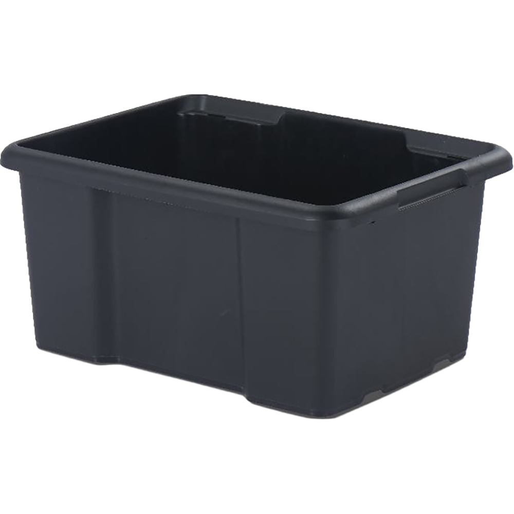 Cutie depozitare SITE, 45.5 x 36.5 x 23 cm, 1 compartiment, negru