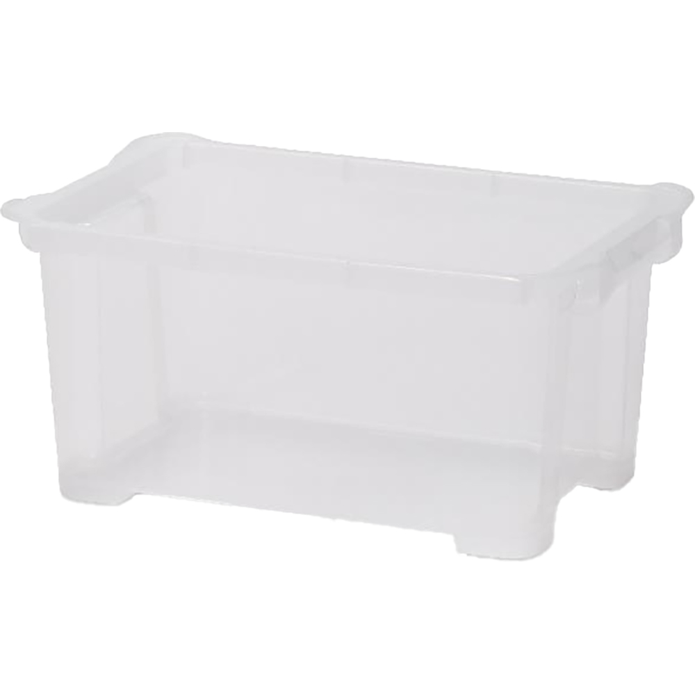 Cutie depozitare FORM, 27 x 17.2 x 12.8 cm, 1 compartiment, alb