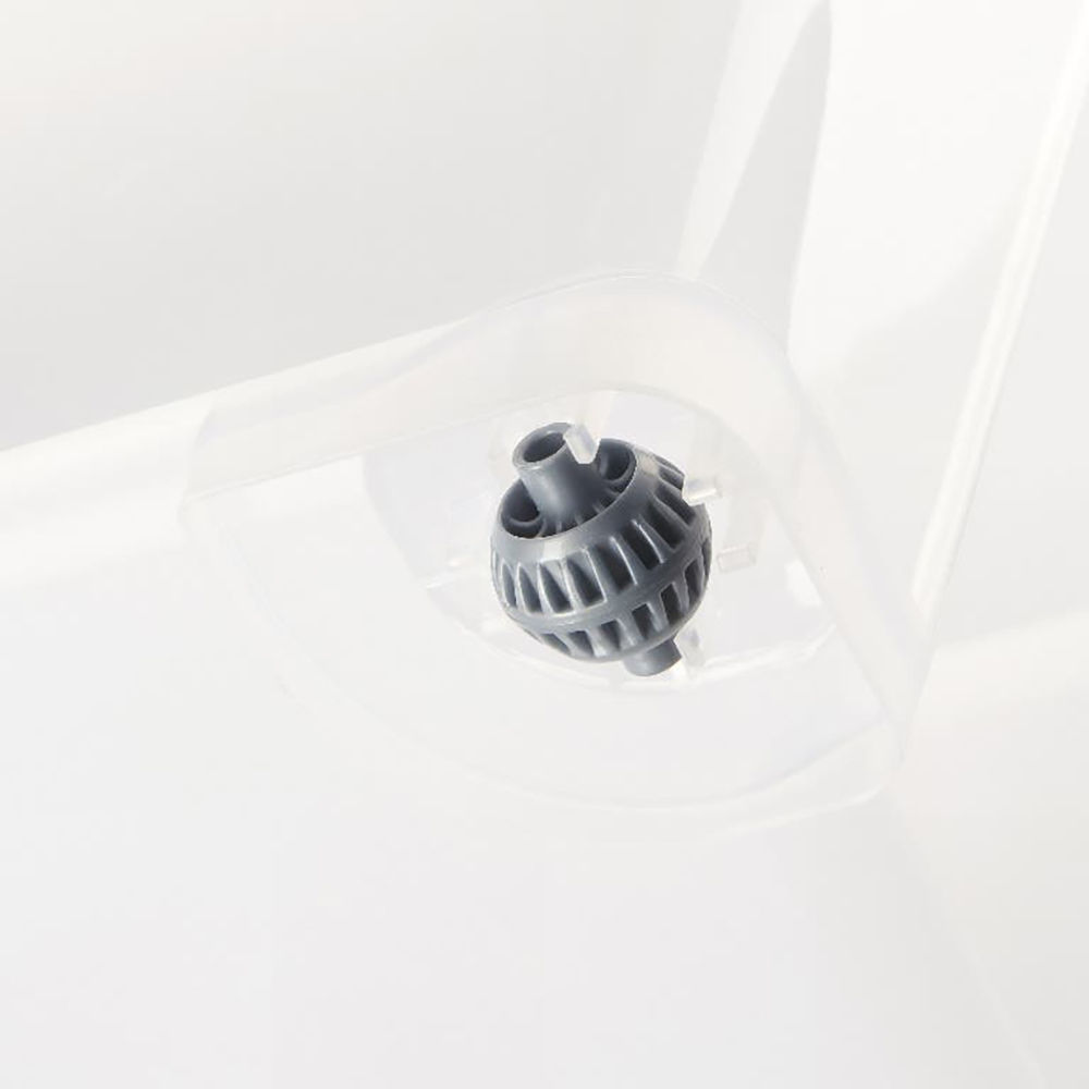 Cutie depozitare FORM, 58.3 x 39.2 x 41 cm, 1 compartiment, alb
