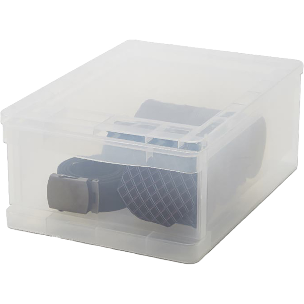 Cutie depozitare FORM, 35 x 25.5 x 14 cm, 1 compartiment, alb