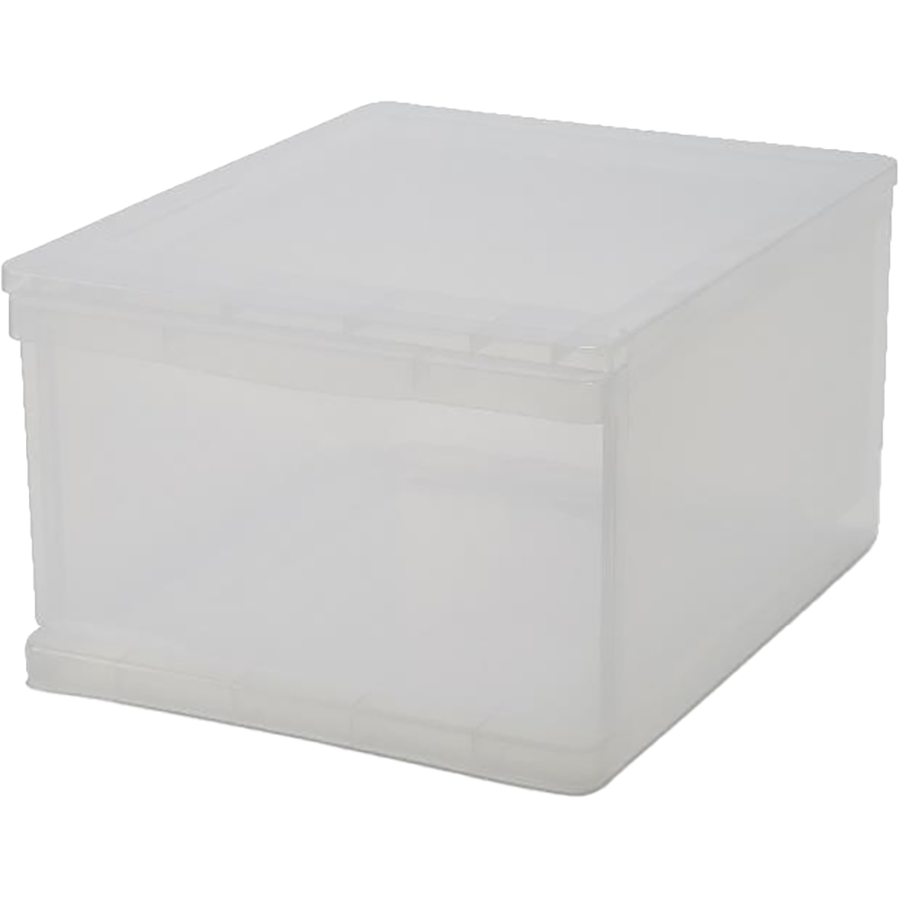 Cutie depozitare FORM, 39 x 32 x 21.5 cm, 1 compartiment, alb