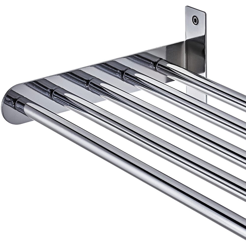 Suport pentru accesorii bucatarie Datil GOODHOME, 60.4 cm, otel, argintiu