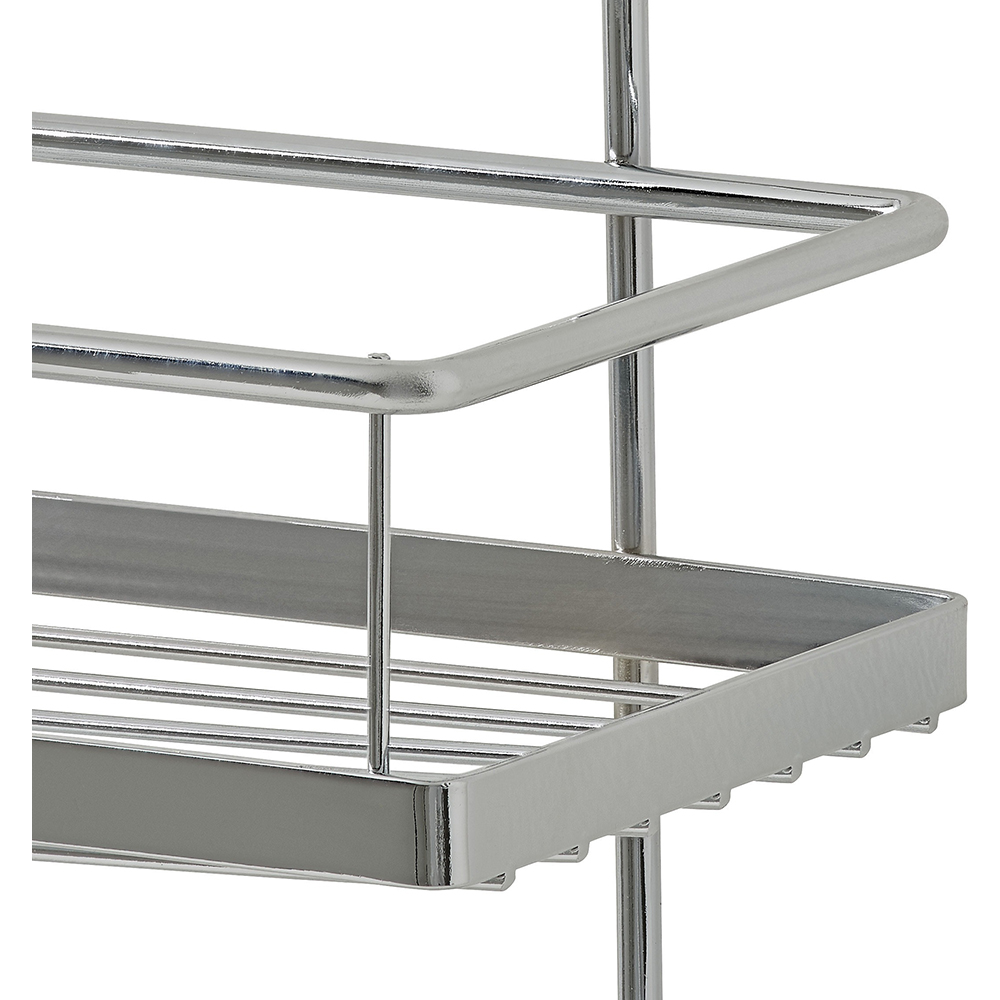Suport organizator pentru bucatarie Datil GOODHOME, 30 x 15.4 cm, otel, argintiu