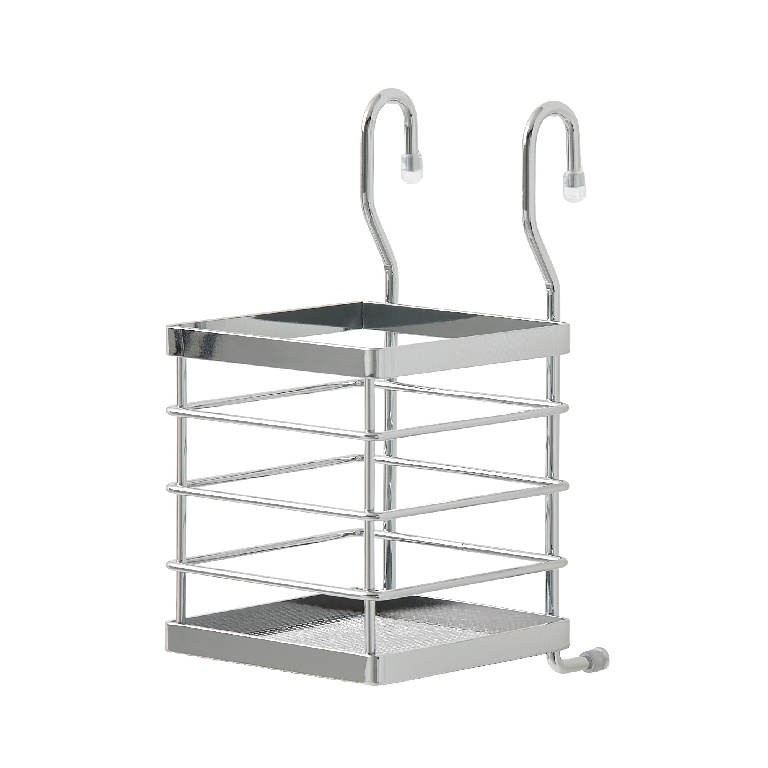 Suport pentru tacamuri Datil GOODHOME, 22.5 x 11.5 cm, otel, argintiu