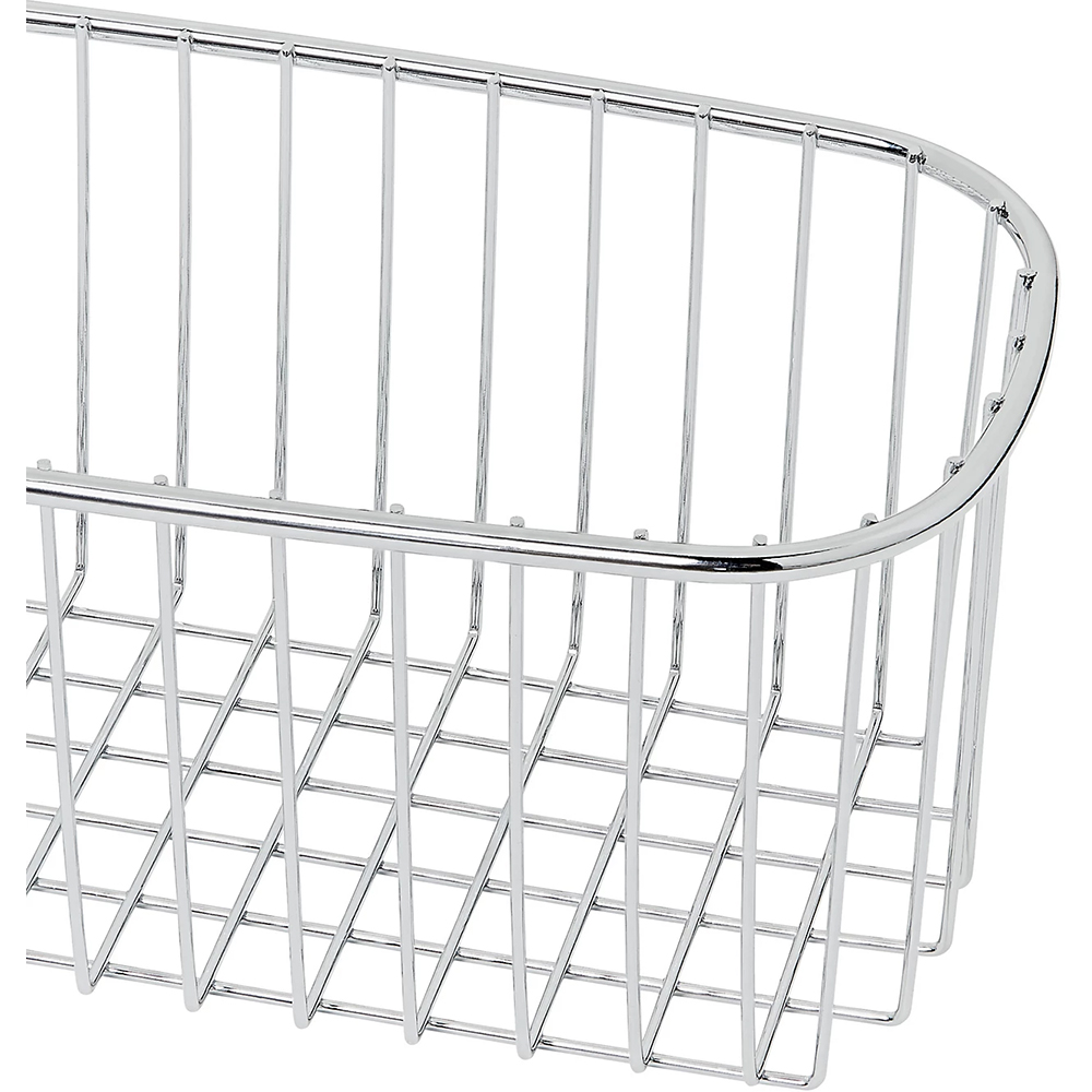 Cos metalic chiuveta GOODHOME Datil, otel, 27 x 11.9 x 10 cm, argintiu
