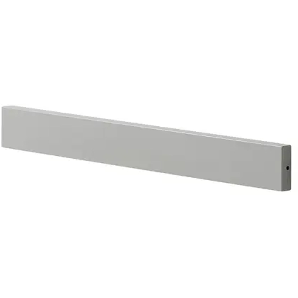 Suport magnetic cutite GOODHOME, 33.5 x 3.8 x 0.5cm, otel, argintiu