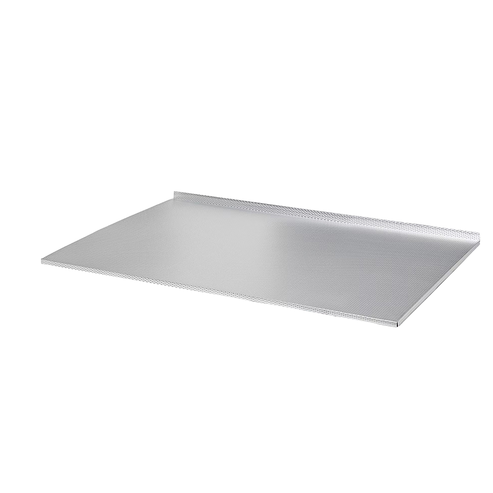 Protectie rafturi SITE 100656040, aluminiu, 80cm, argintiu