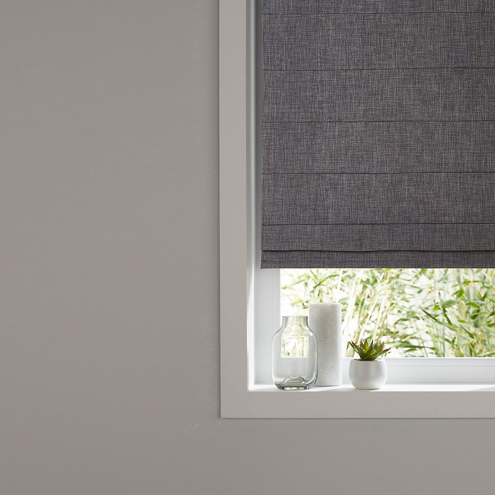 Rulou interior Soyo GoodHome, poliester, gri, actionare manuala, 90x160 cm