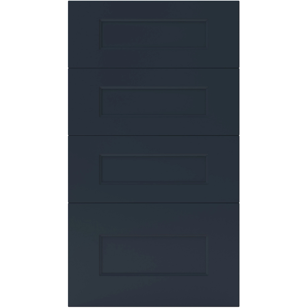 Front usa GOODHOME Artemisia, MDF, 39.7 x 71.5 x 1.8 cm, Bleumarin