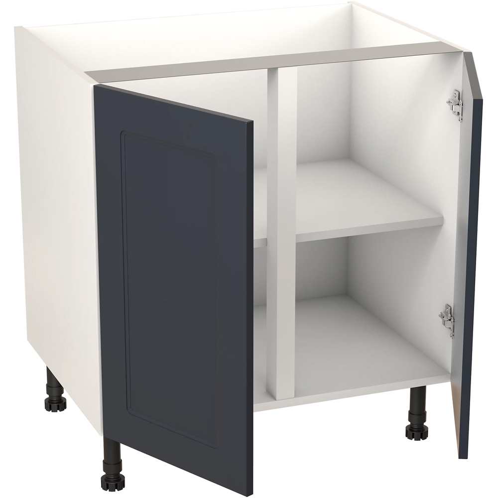Front usa GOODHOME Artemisia, MDF, 39.7 x 71.5 x 1.8 cm, bleumarin