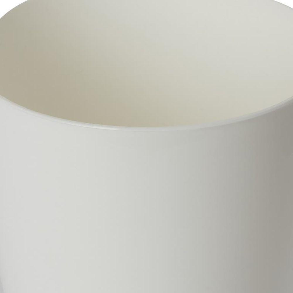 Ghiveci rotund pentru orhidee GOODHOME, plastic, 12 cm , alb