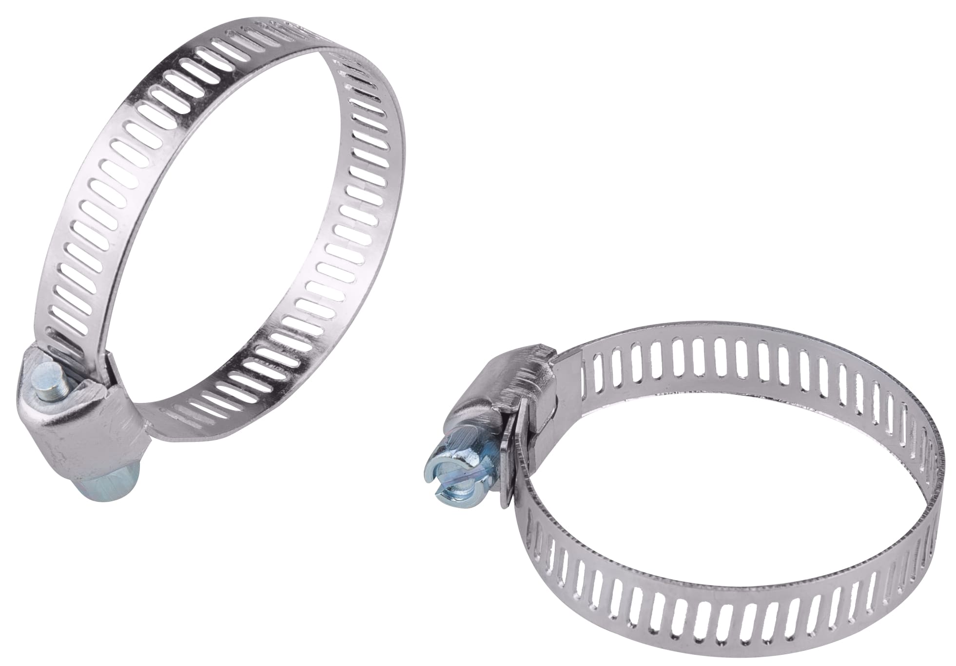 Colier metalic reglabil pt furtun EVOTOOLS, 12 - 20mm, argintiu, 10buc