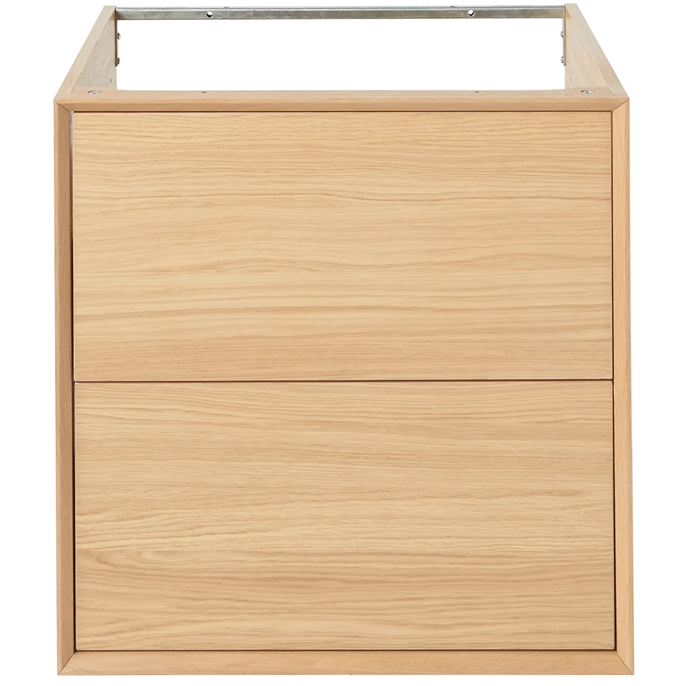 Masca lavoar GoodHome Avela, suspendata, 60 x 45 x 60 cm, stejar