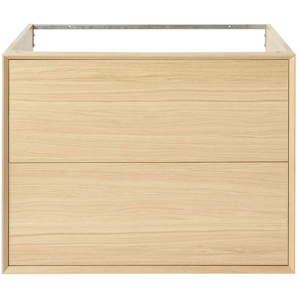 Masca lavoar GoodHome Avela, suspendata, 80 x 45 x 60 cm, stejar
