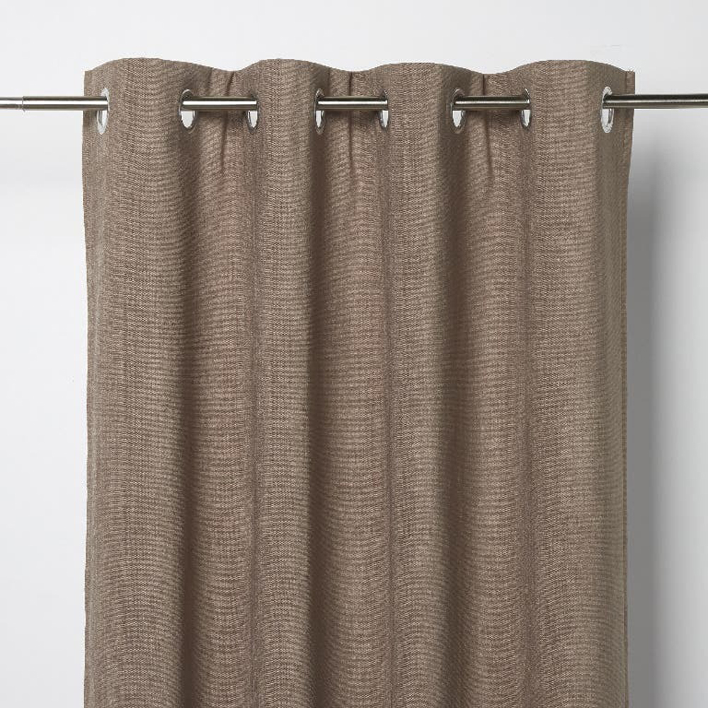 Draperie GOODHOME Pahea, 135 x 260 cm, maro