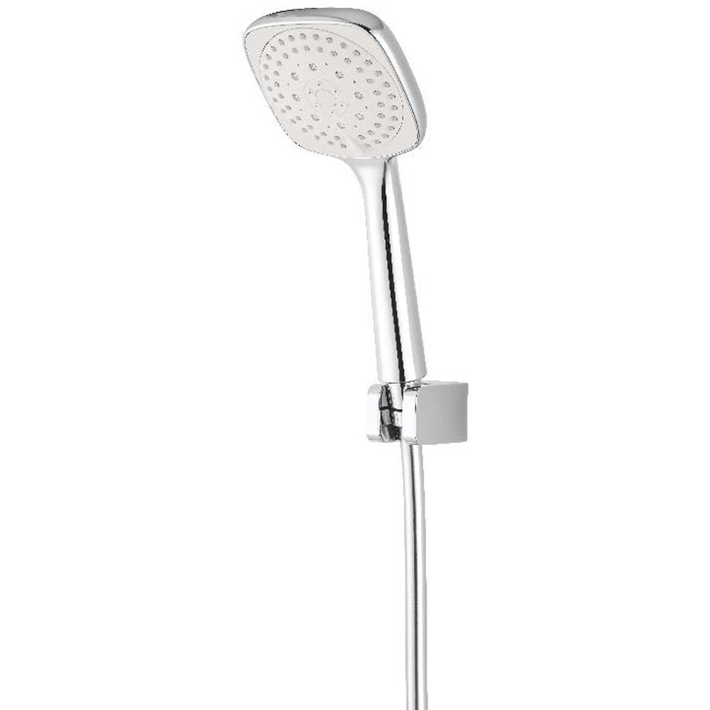 Set dus para GOODHOME Teesta, 3 functii, argintiu