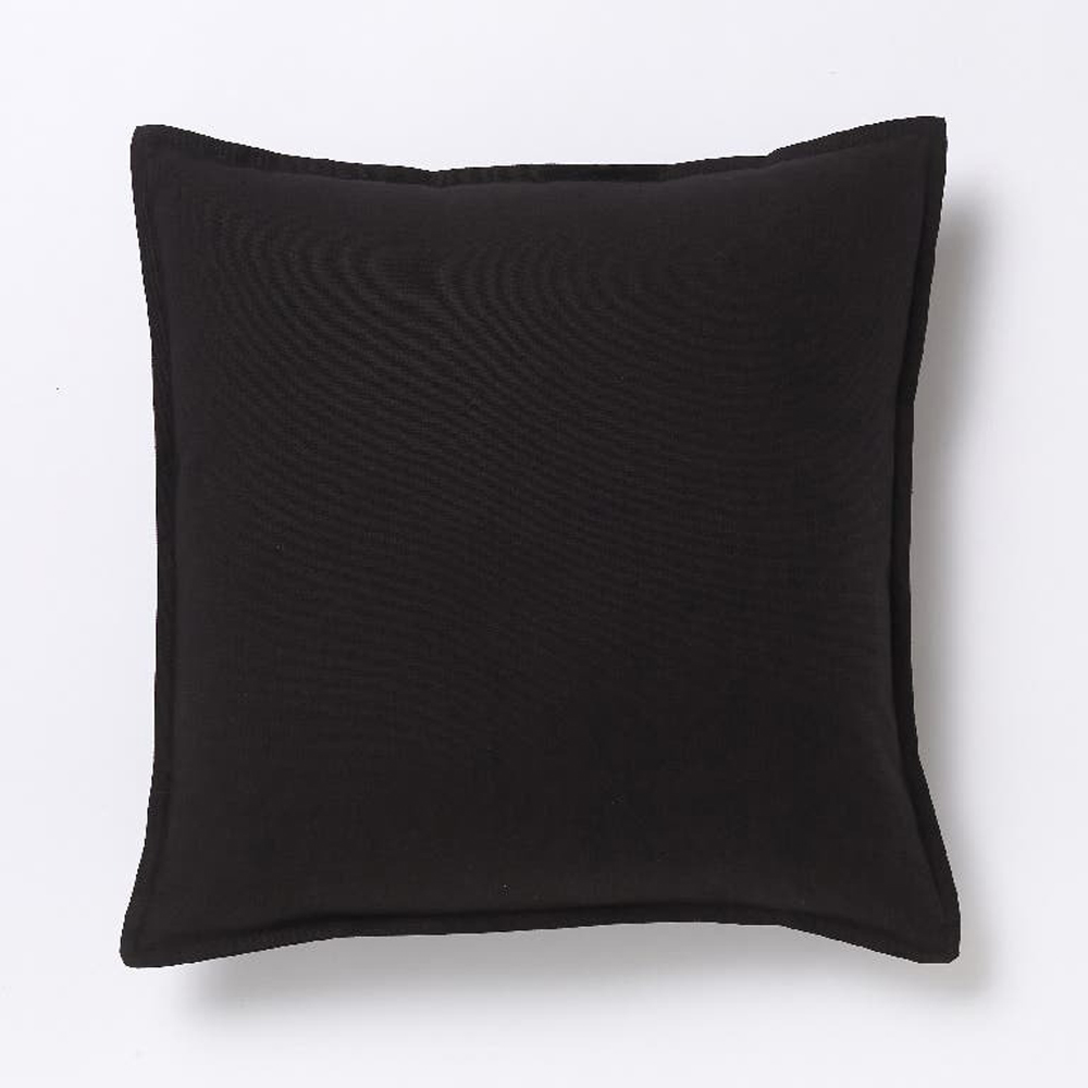Perna decorativa Hiva, 45 x 45 cm, negru