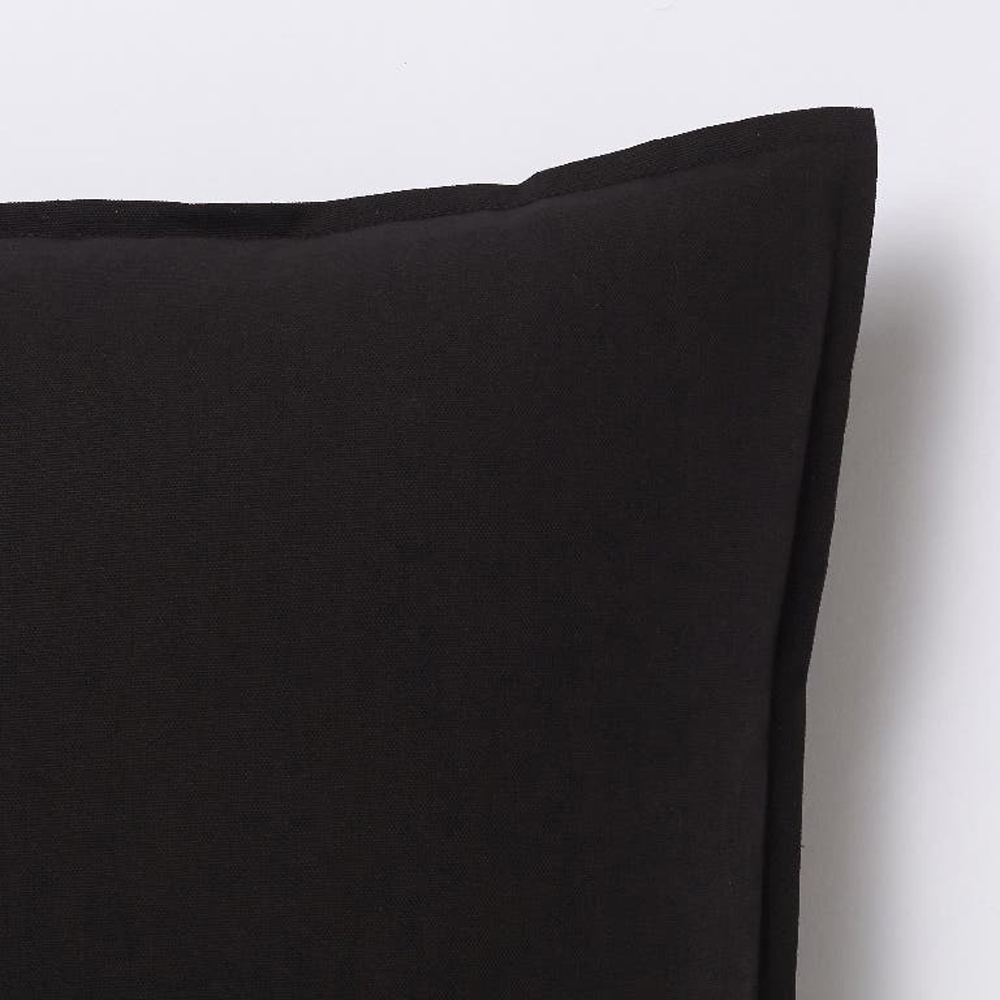 Perna decorativa Hiva, 45 x 45 cm, negru