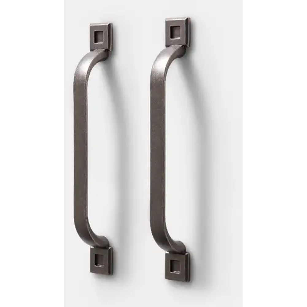 Maner mobila GOODHOME, 22 x 2.5 x 3.1cm, aluminiu, argintiu