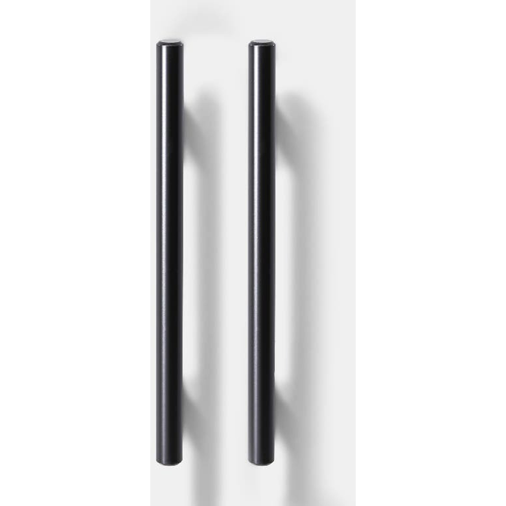 Maner GOODHOME Annatto, otel, 18.8 cm, negru